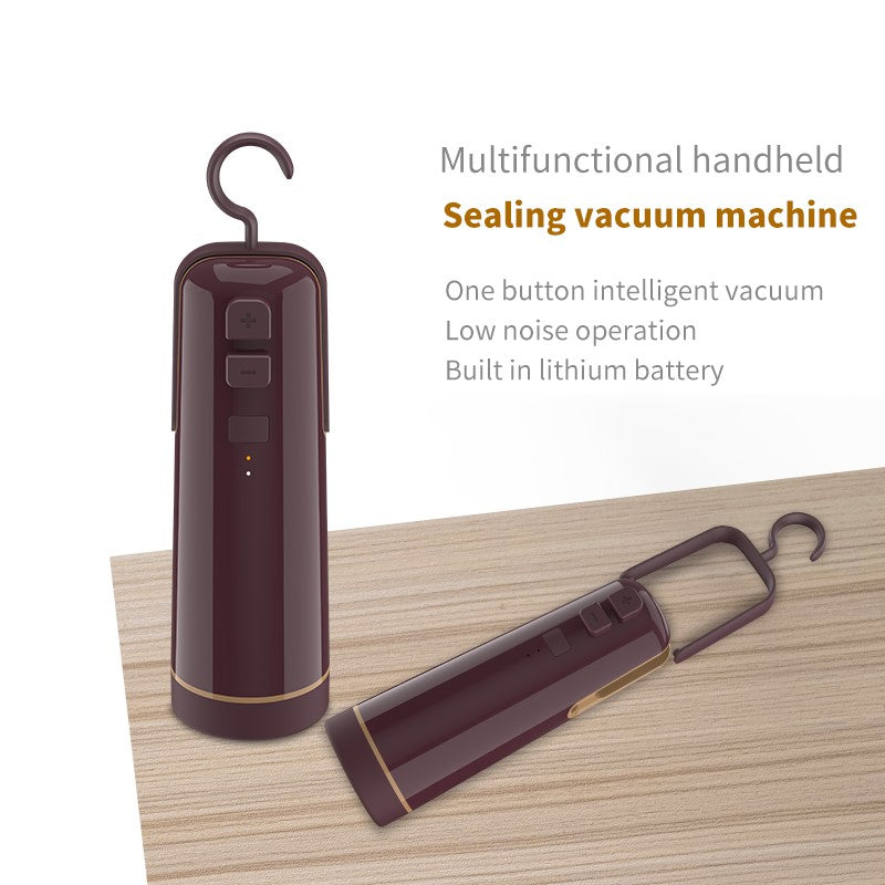 4 In 1 Portable Electric Vacuum Sealer  For Vacuum Storage Bags Kitchen Gadgets
